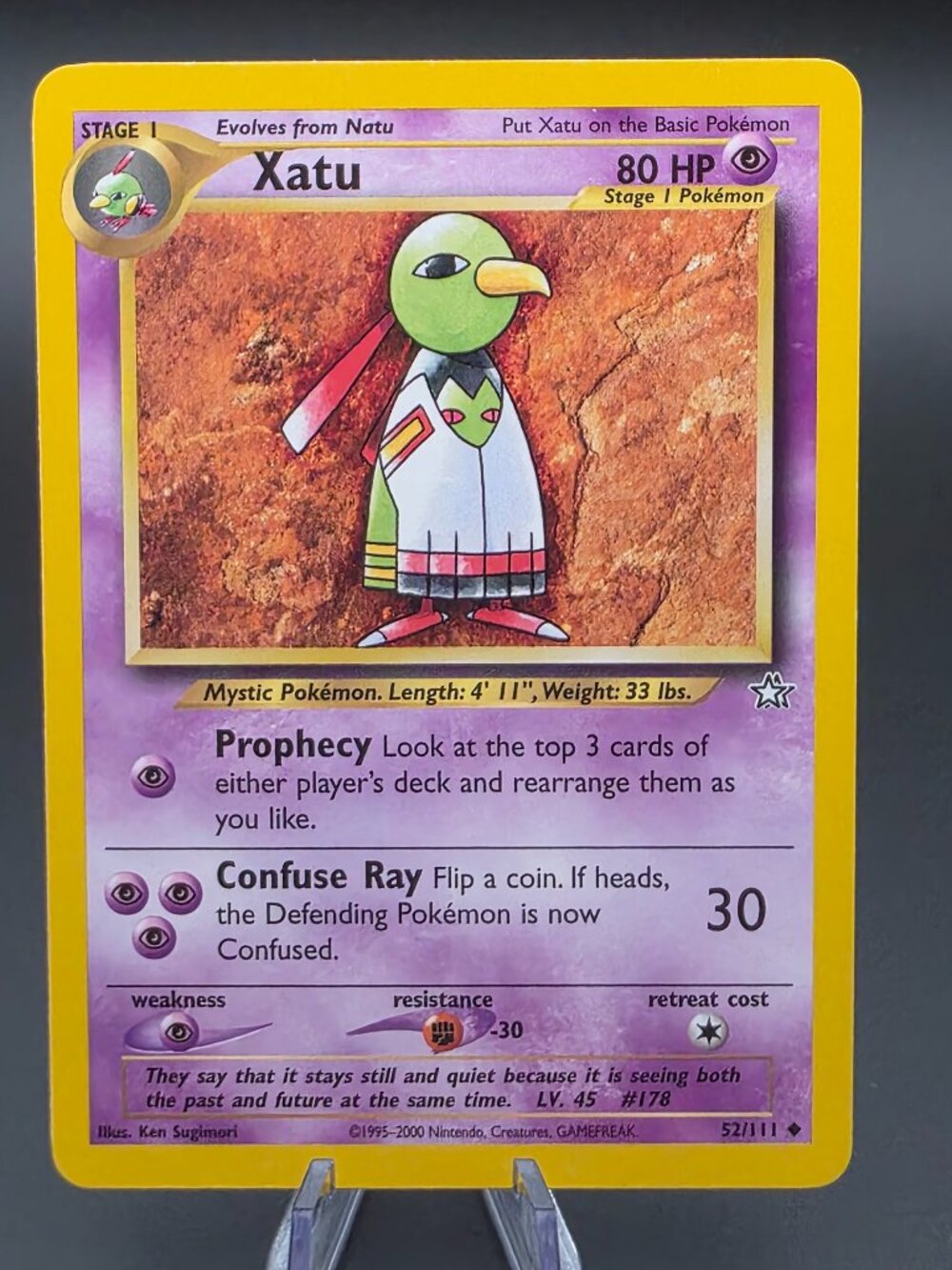 Xatu Uncommon Unlimited Neo Genesis 52/111 LP